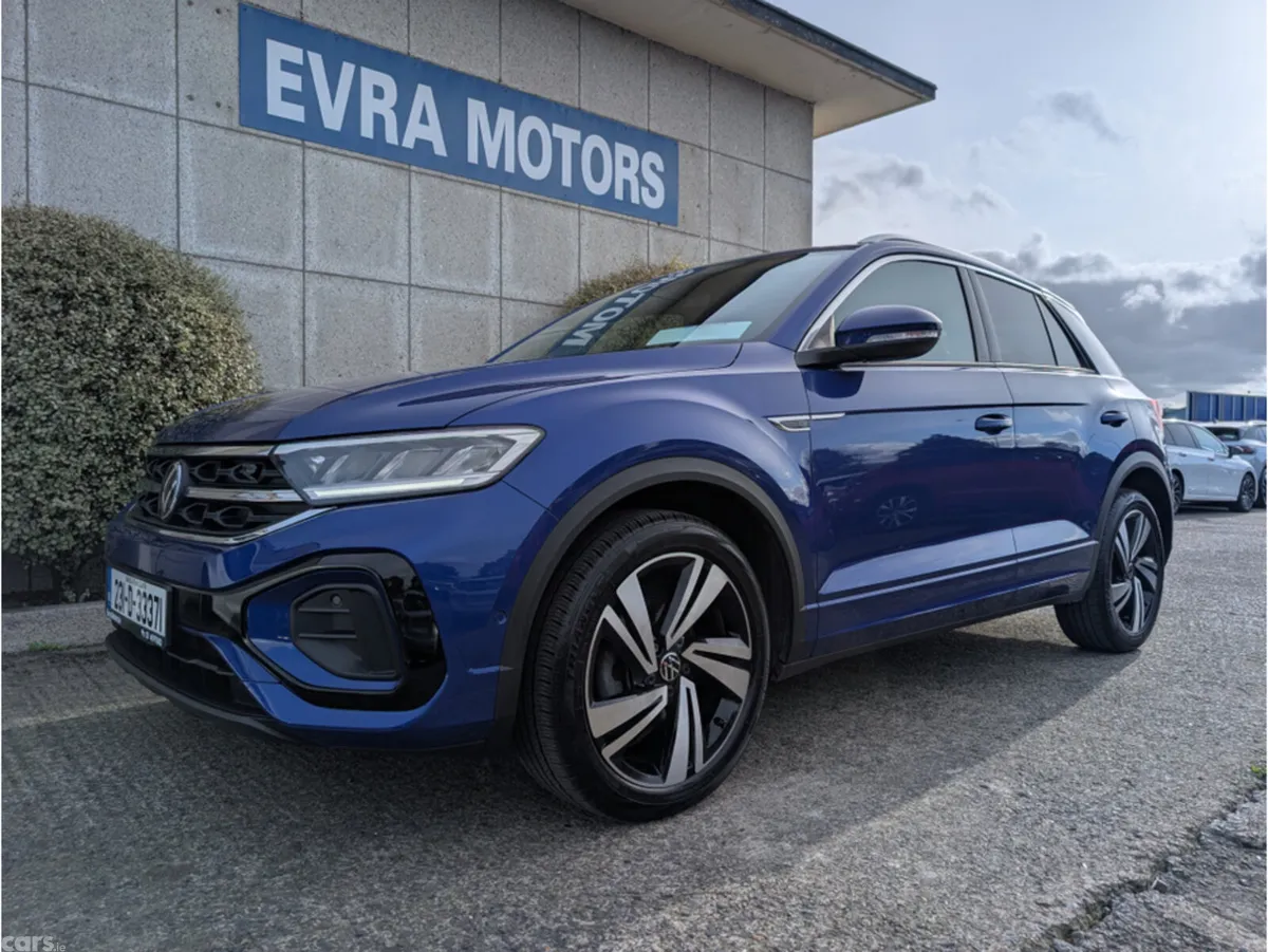 Volkswagen T-Roc SUV, Petrol, 2023, Blue