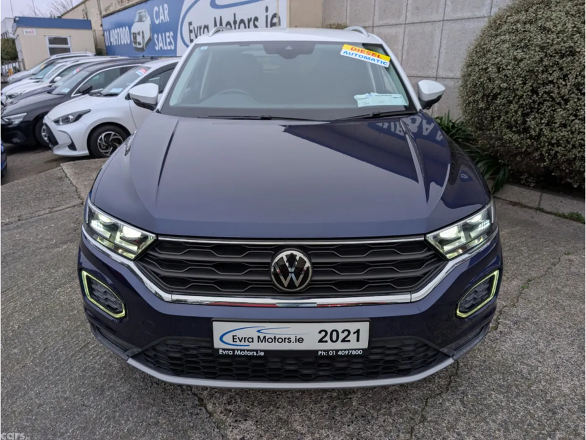 Volkswagen T-Roc SUV, Diesel, 2021, Blue