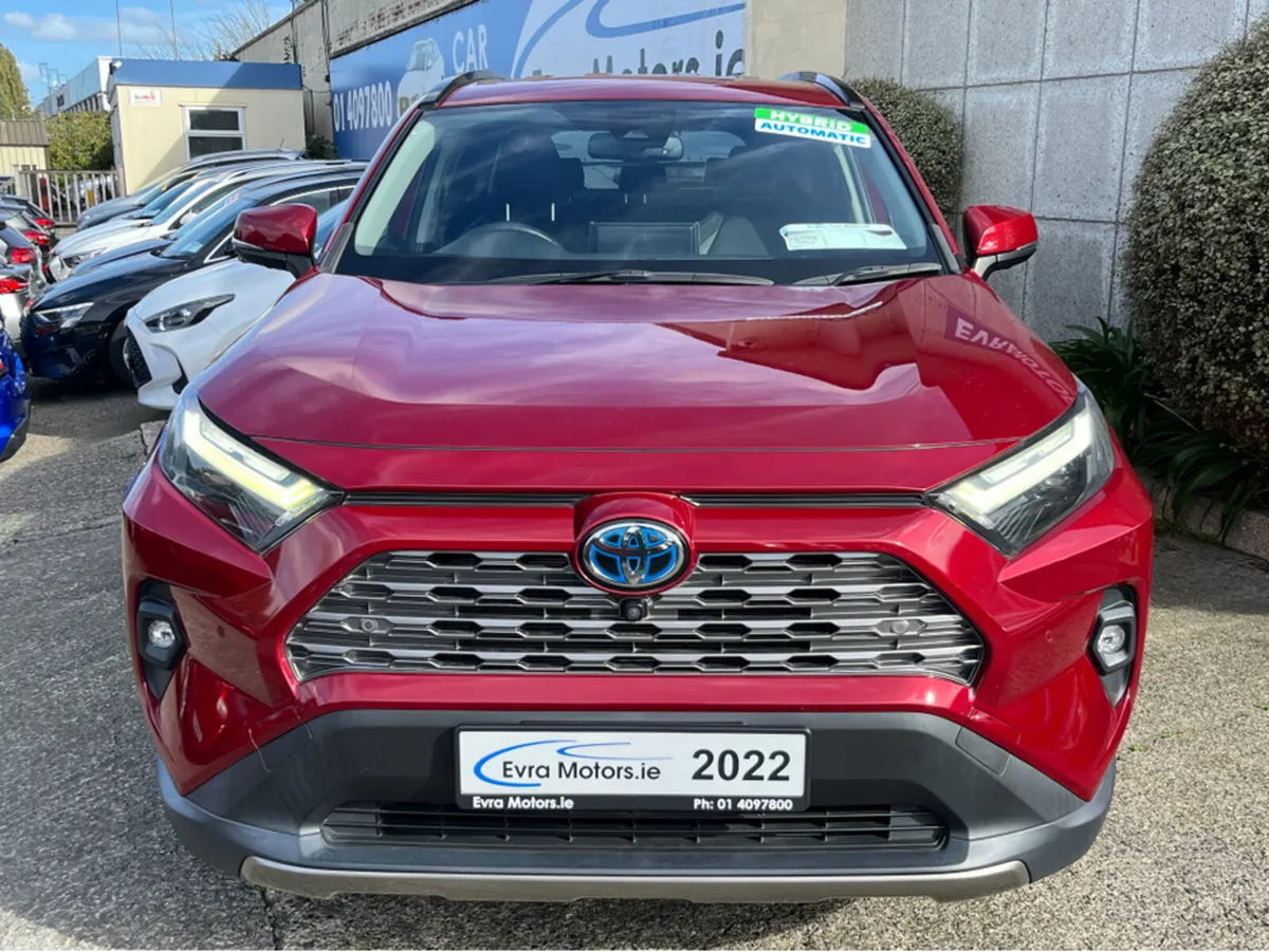 Toyota RAV4 SUV, Petrol Hybrid, 2022, Red
