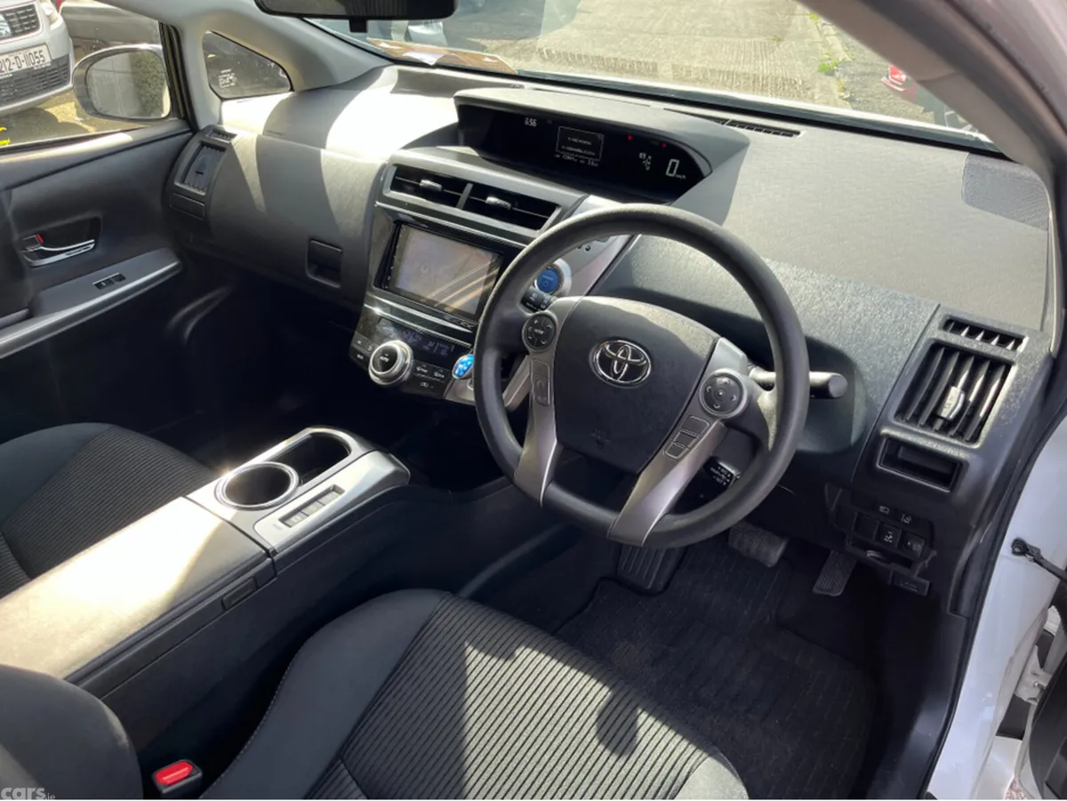 Toyota Prius MPV, Petrol Hybrid, 2021, White