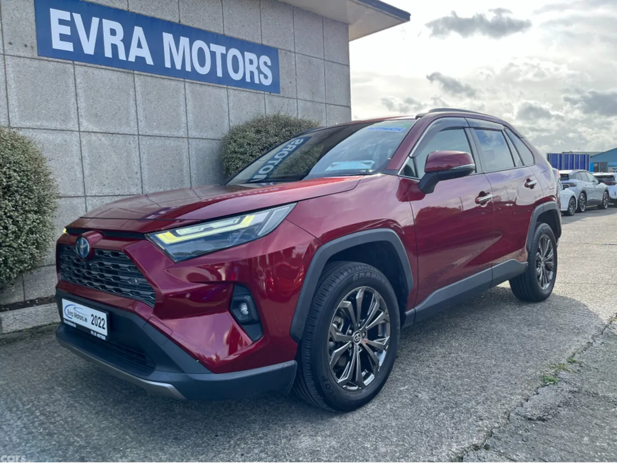 Toyota RAV4 SUV, Petrol Hybrid, 2022, Red