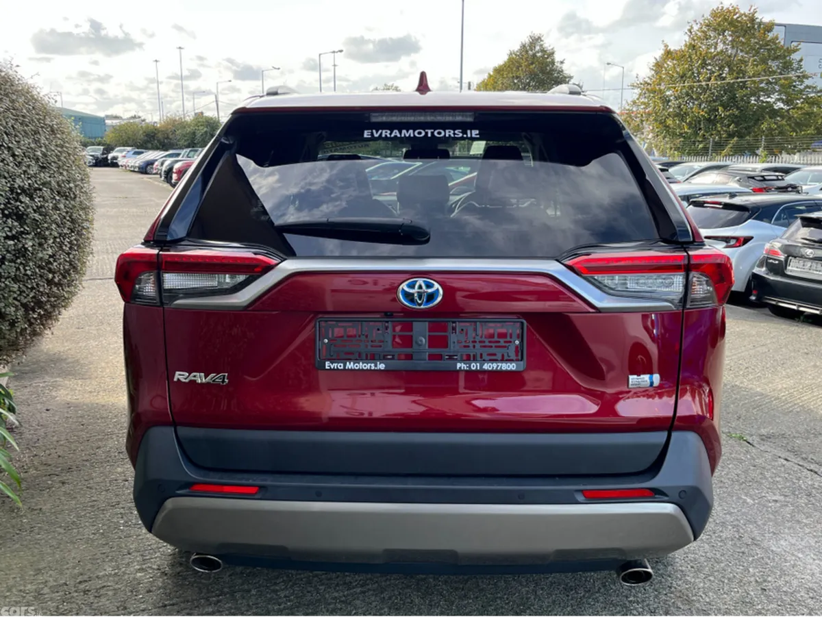 Toyota RAV4 SUV, Petrol Hybrid, 2022, Red