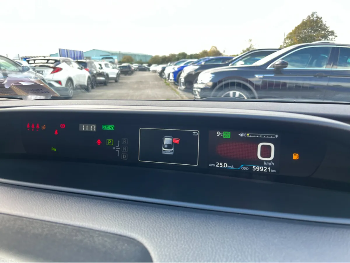 Toyota Prius Saloon, Petrol Hybrid, 2020, Red
