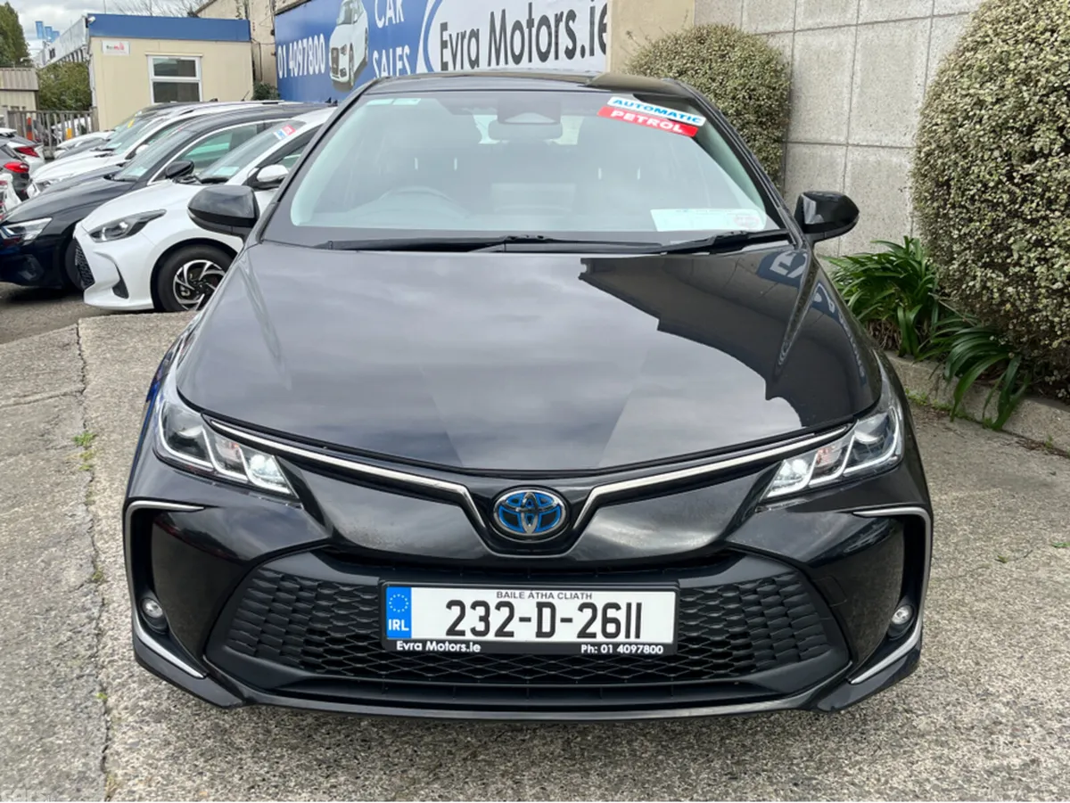 Toyota Corolla Saloon, Petrol Hybrid, 2023, Black