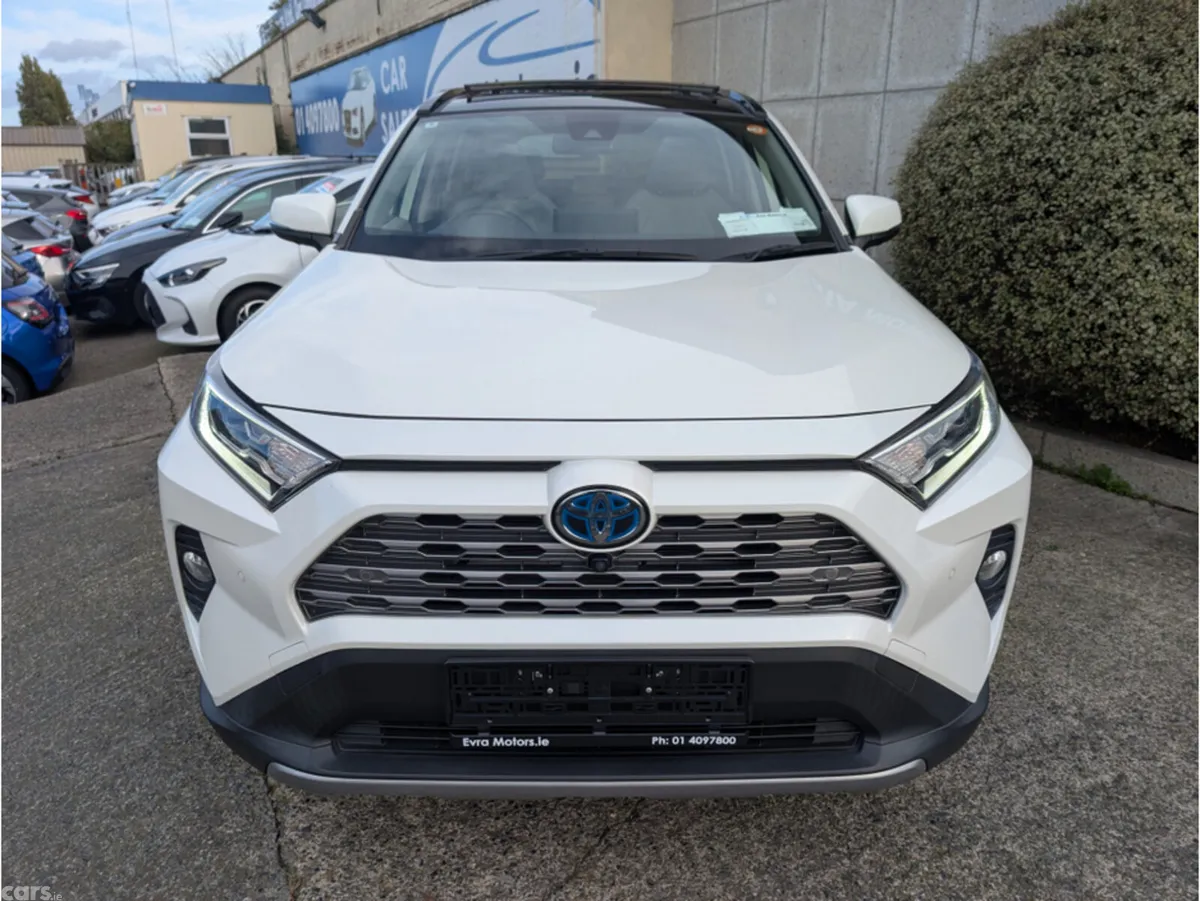 Toyota RAV4 SUV, Petrol Hybrid, 2020, White