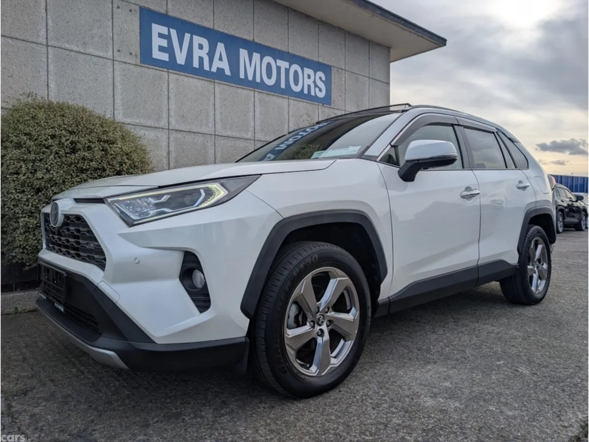 Toyota RAV4 SUV, Petrol Hybrid, 2020, White
