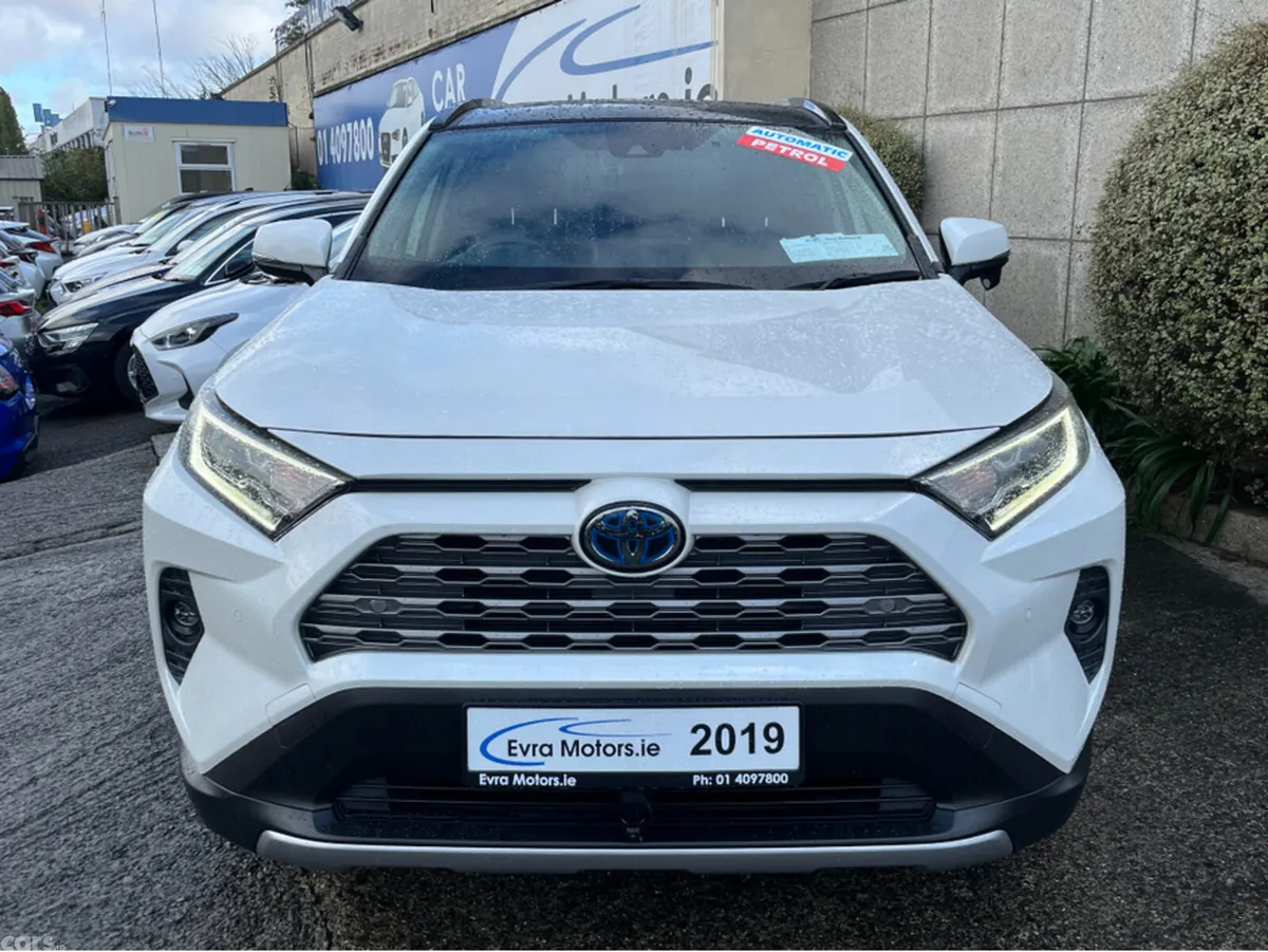 Toyota RAV4 SUV, Petrol Hybrid, 2019, White