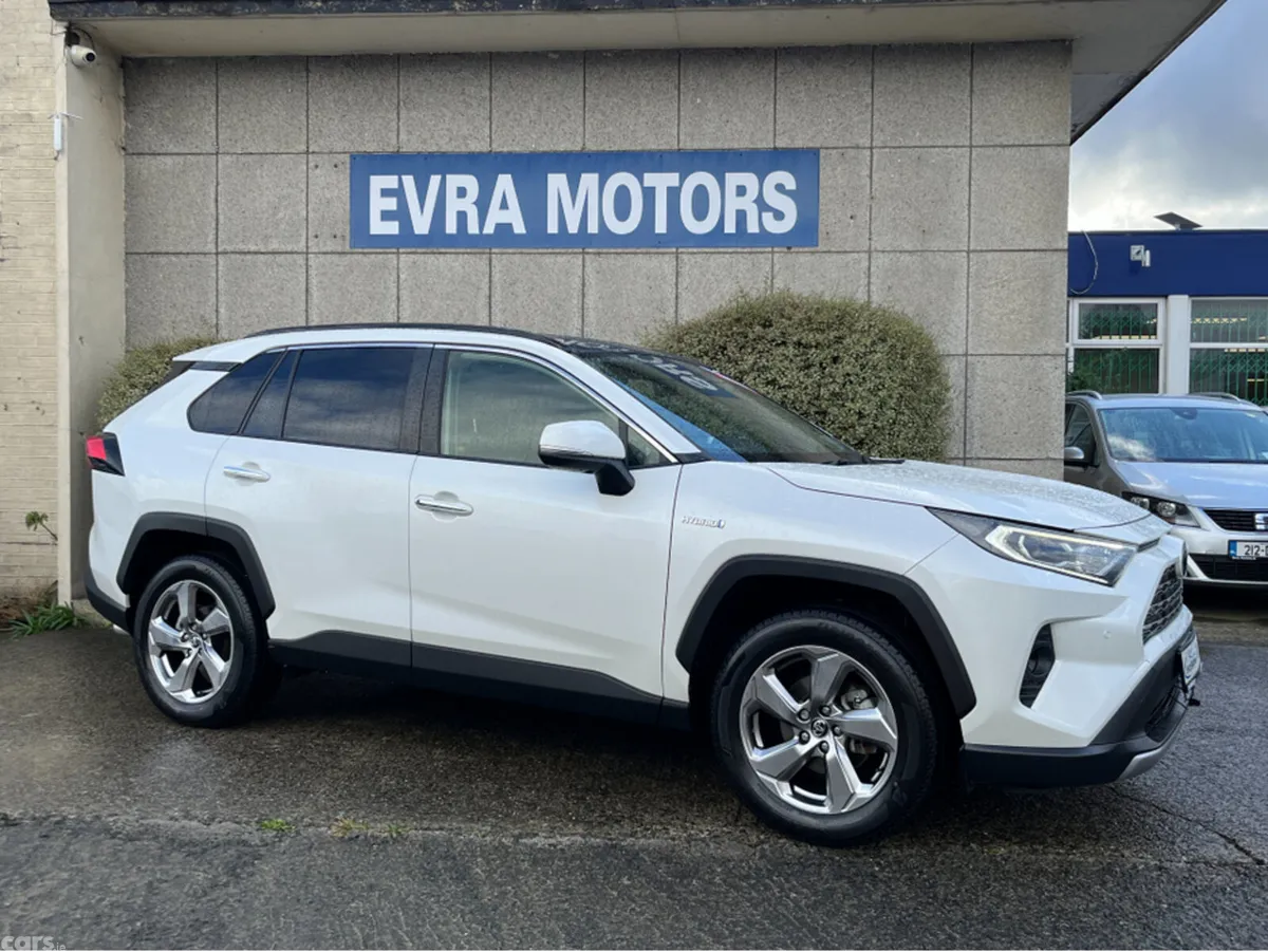 Toyota RAV4 SUV, Petrol Hybrid, 2019, White