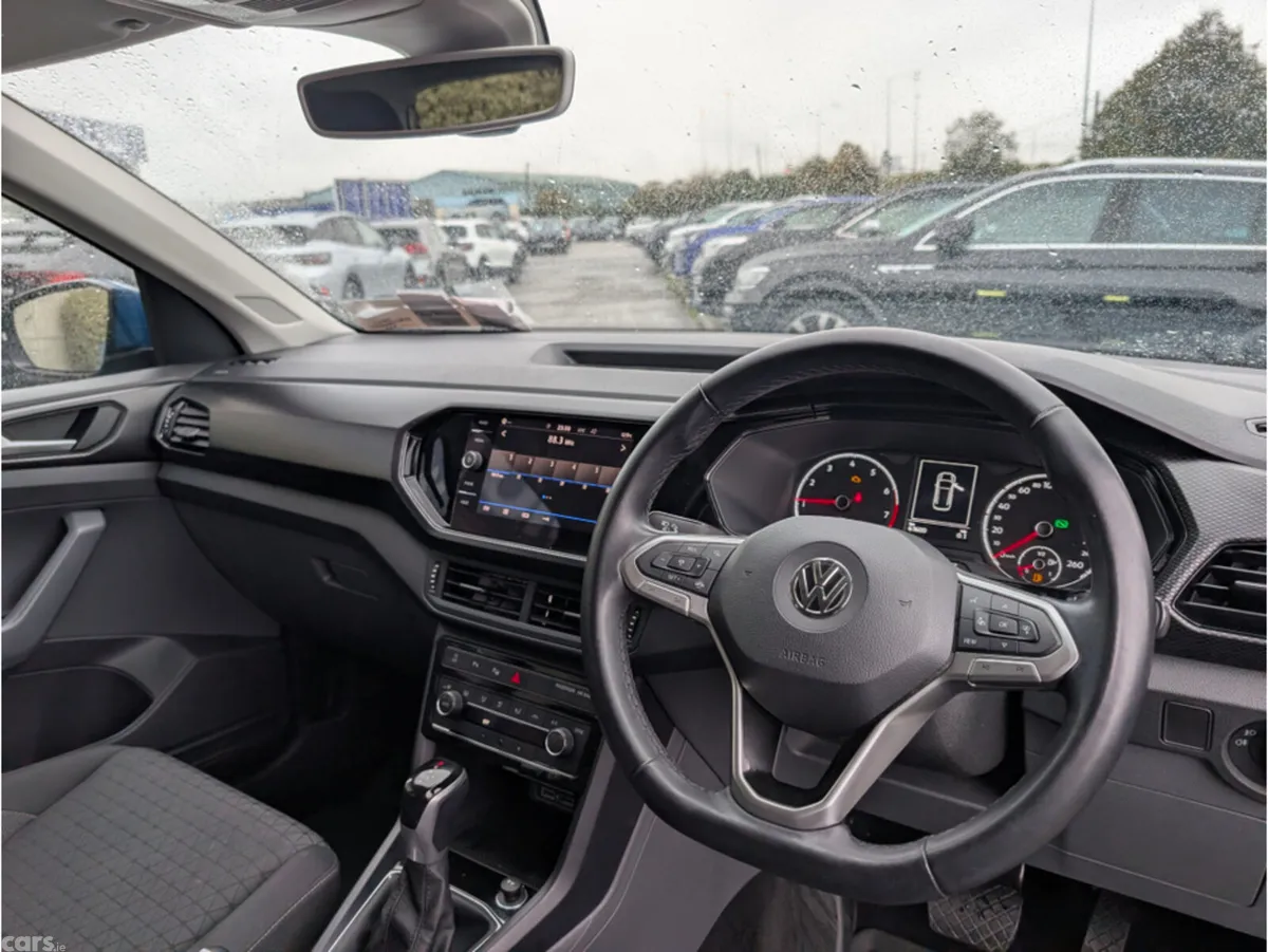 Volkswagen T-Cross Hatchback, Petrol, 2020, Blue