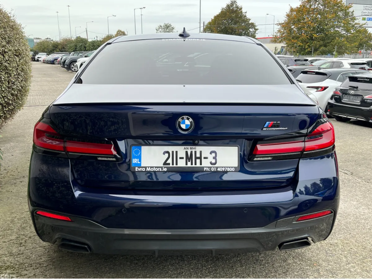 BMW 5-Series Saloon, Petrol Plug-in Hybrid, 2021, Blue
