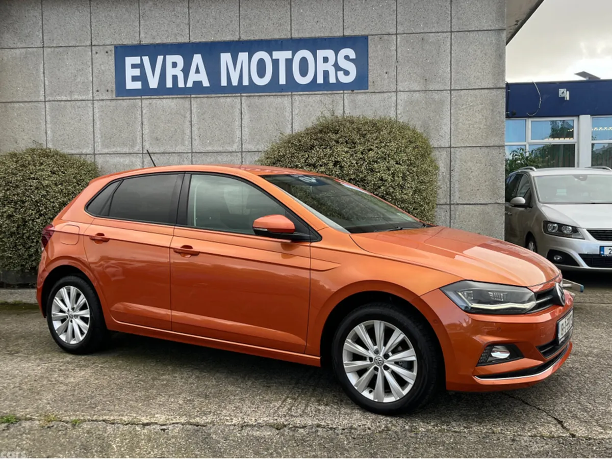 Volkswagen Polo Hatchback, Petrol, 2018, Orange