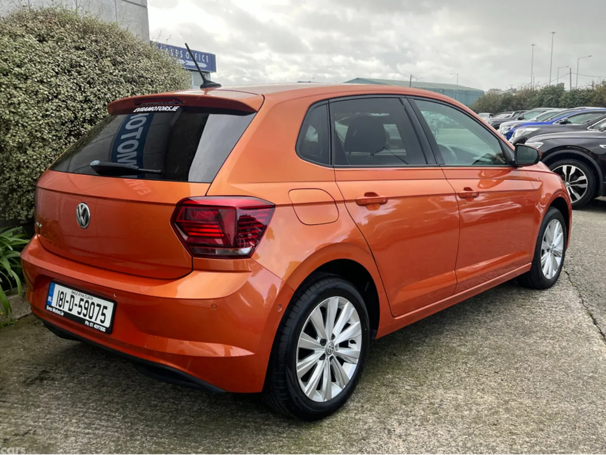 Volkswagen Polo Hatchback, Petrol, 2018, Orange