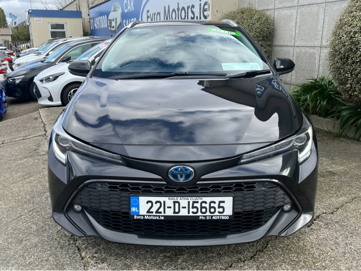 Toyota Corolla Estate, Petrol Hybrid, 2022, Black