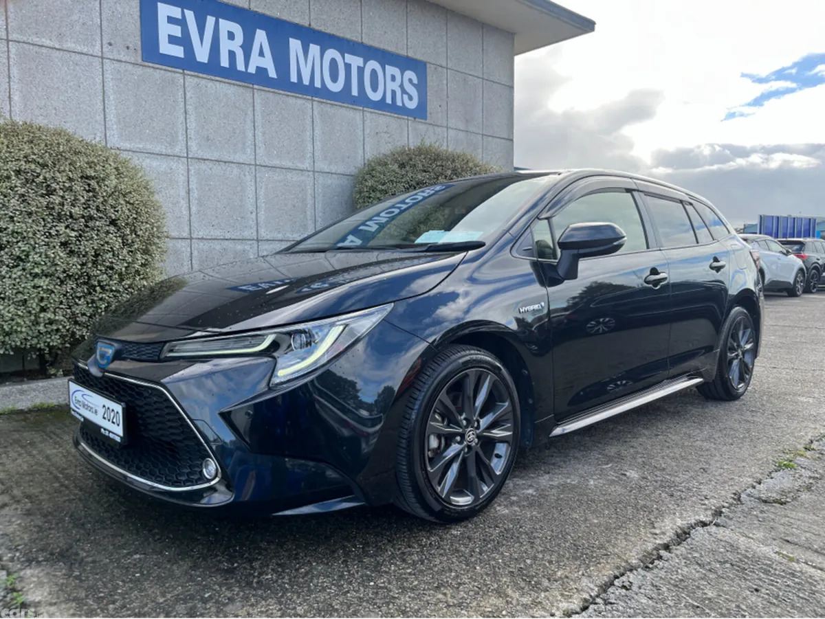 Toyota Corolla Estate, Petrol Hybrid, 2020, Black