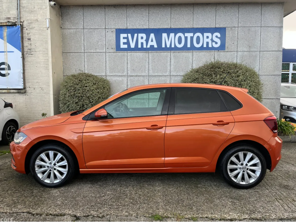 Volkswagen Polo Hatchback, Petrol, 2018, Orange