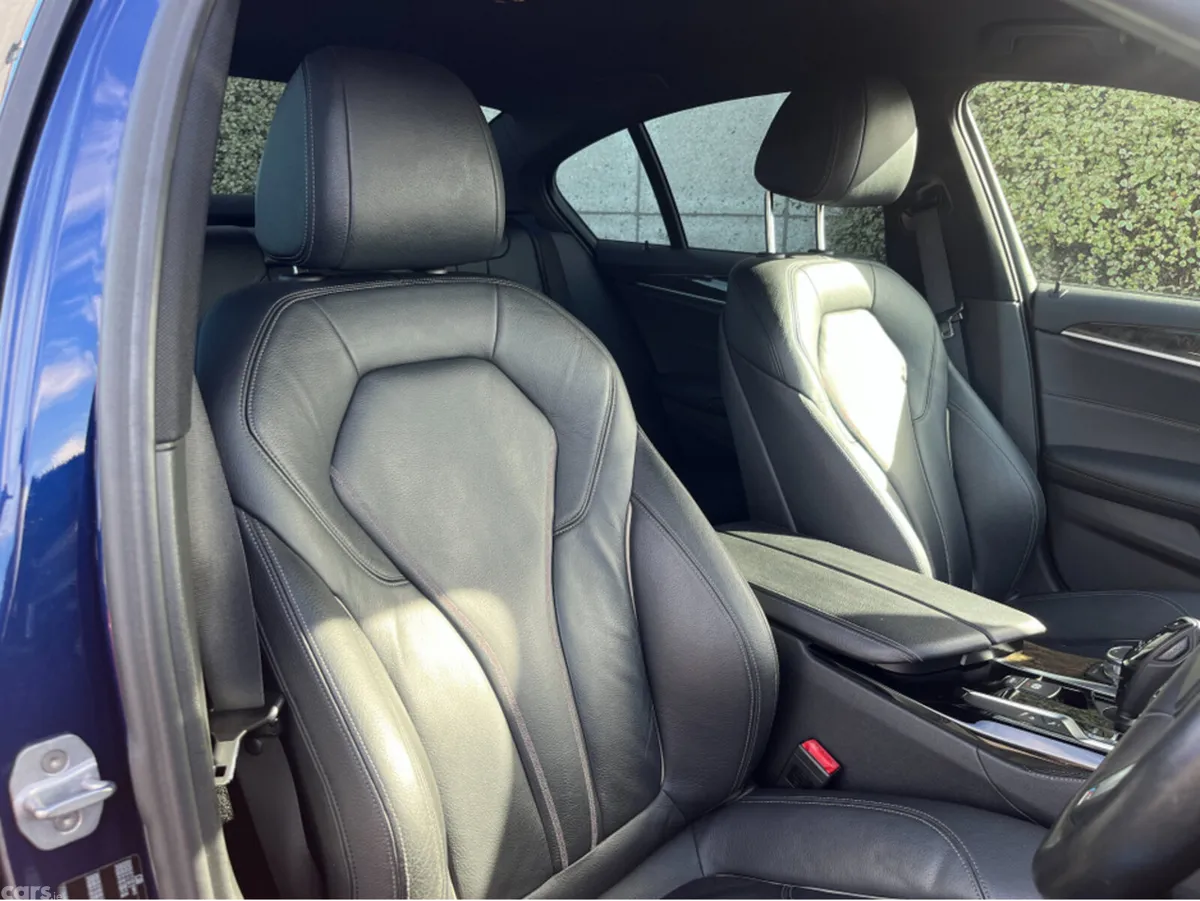 BMW 5-Series Saloon, Diesel, 2017, Blue