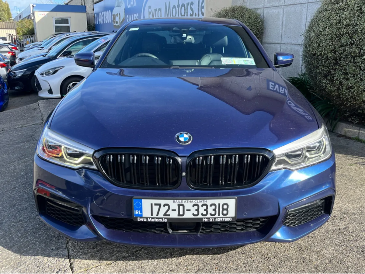 BMW 5-Series Saloon, Diesel, 2017, Blue