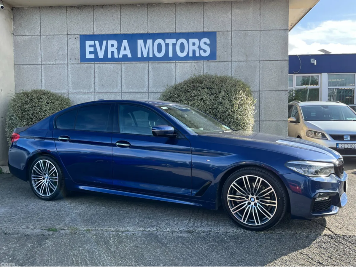 BMW 5-Series Saloon, Diesel, 2017, Blue