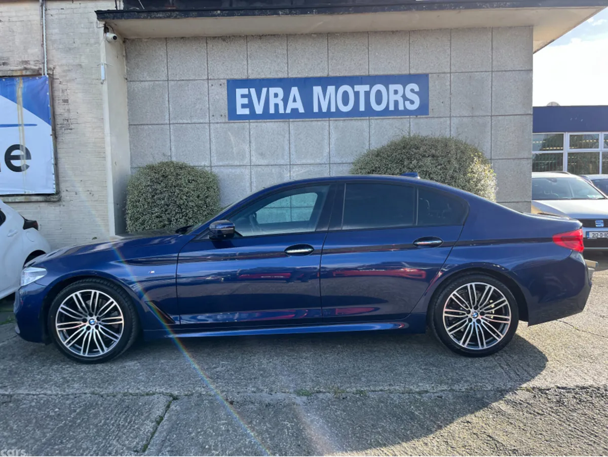 BMW 5-Series Saloon, Diesel, 2017, Blue
