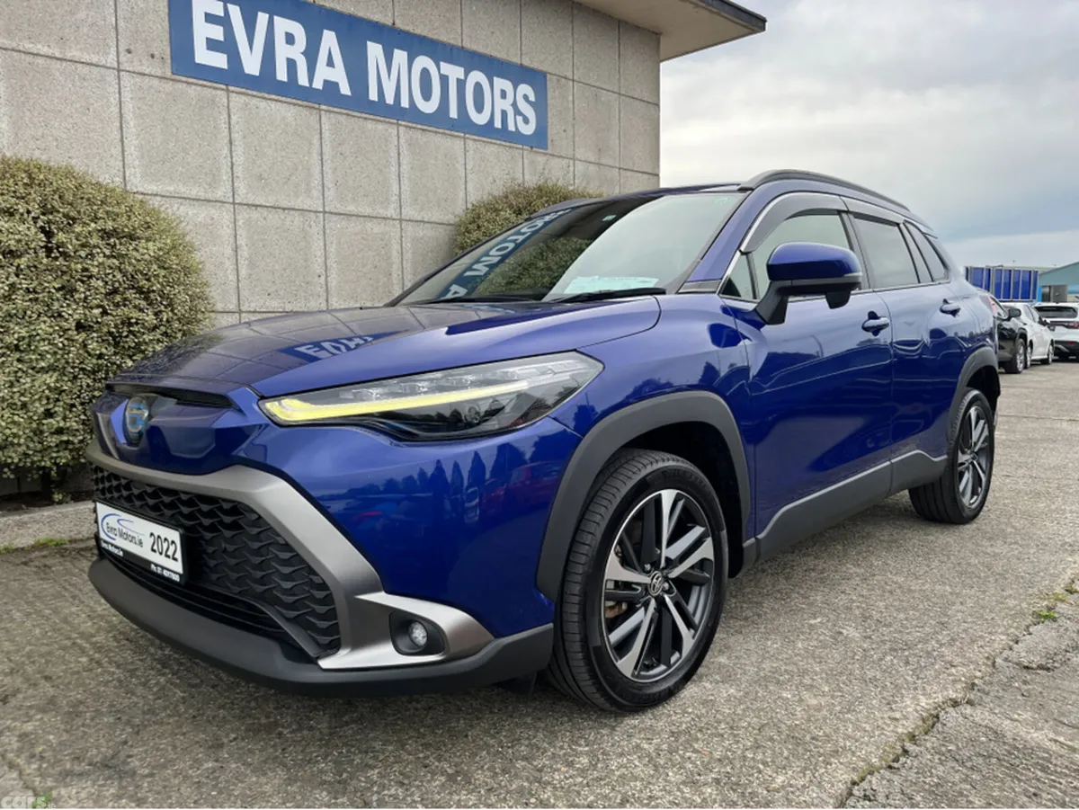 Toyota Corolla Cross SUV, Petrol Hybrid, 2022, Blue
