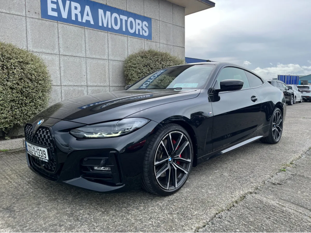 BMW 4-Series Coupe, Diesel, 2022, Black