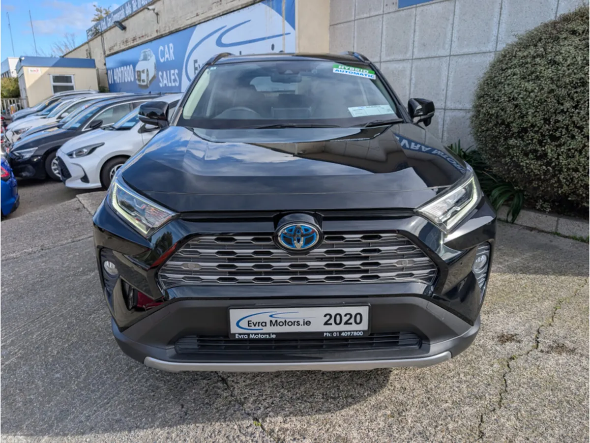 Toyota RAV4 SUV, Petrol Hybrid, 2020, Black