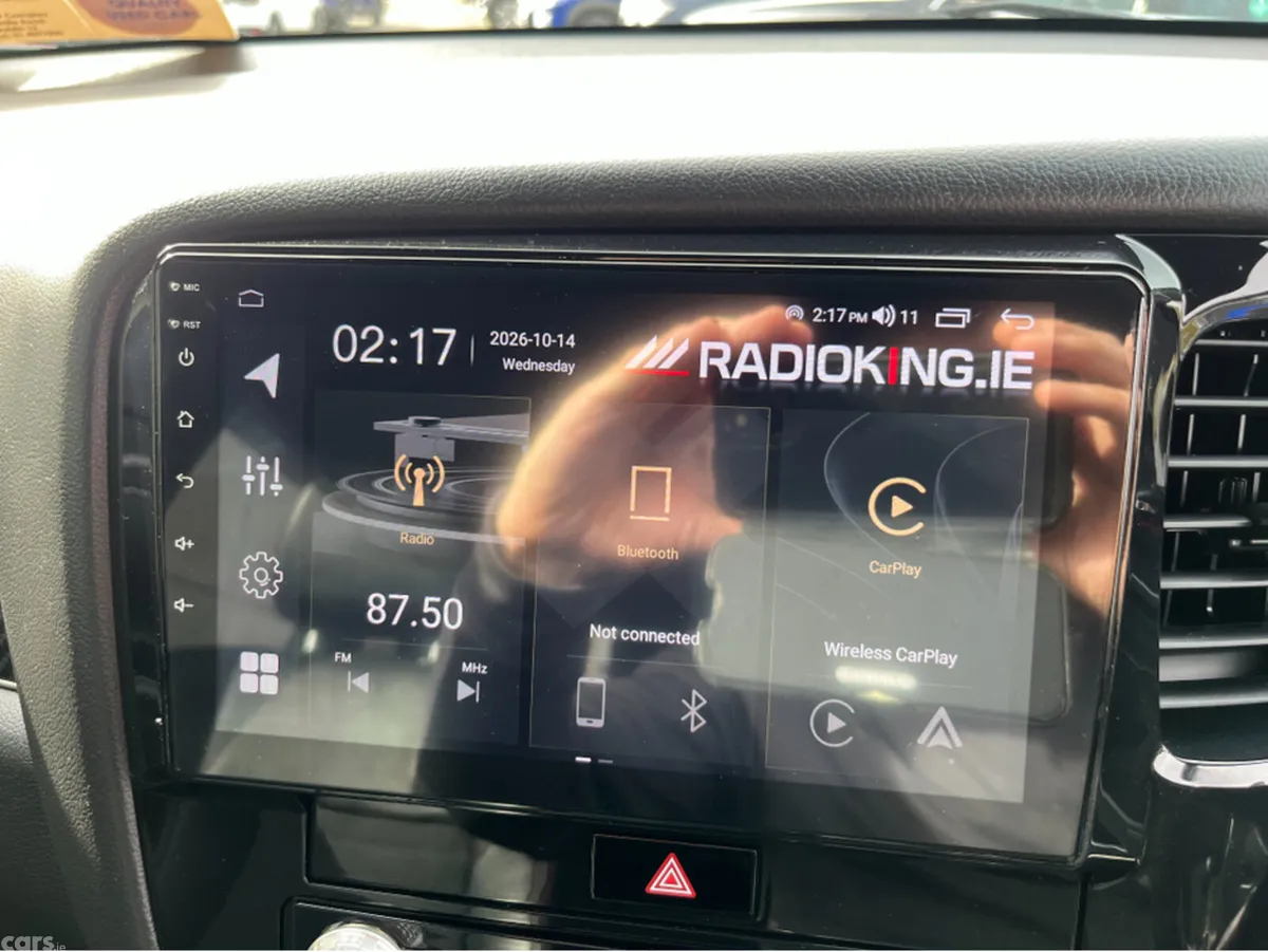 Mitsubishi Outlander SUV, Petrol Plug-in Hybrid, 2021, Black
