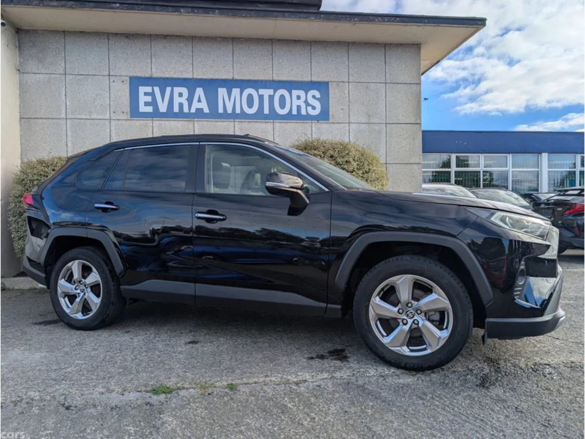 Toyota RAV4 SUV, Petrol Hybrid, 2021, Black