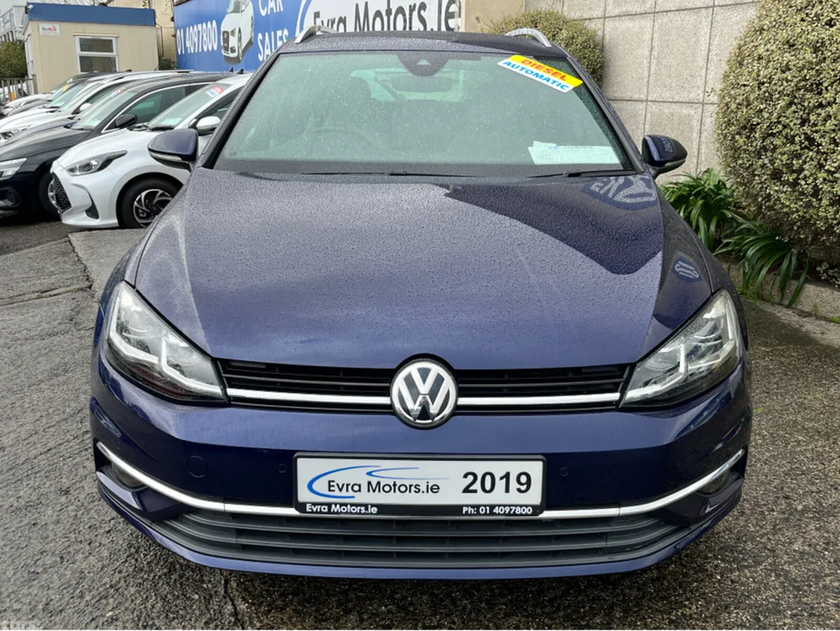 Volkswagen Golf Estate, Diesel, 2019, Blue