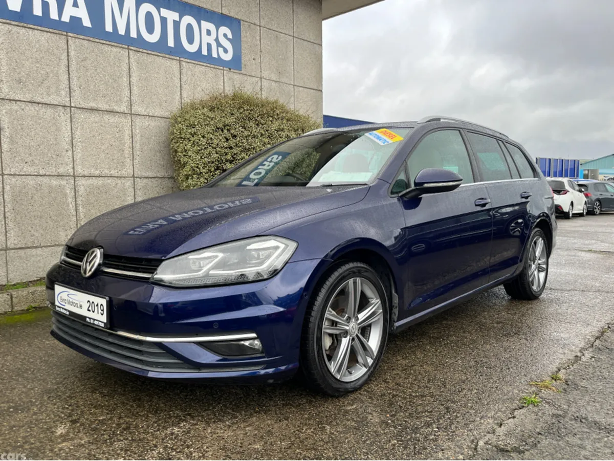 Volkswagen Golf Estate, Diesel, 2019, Blue