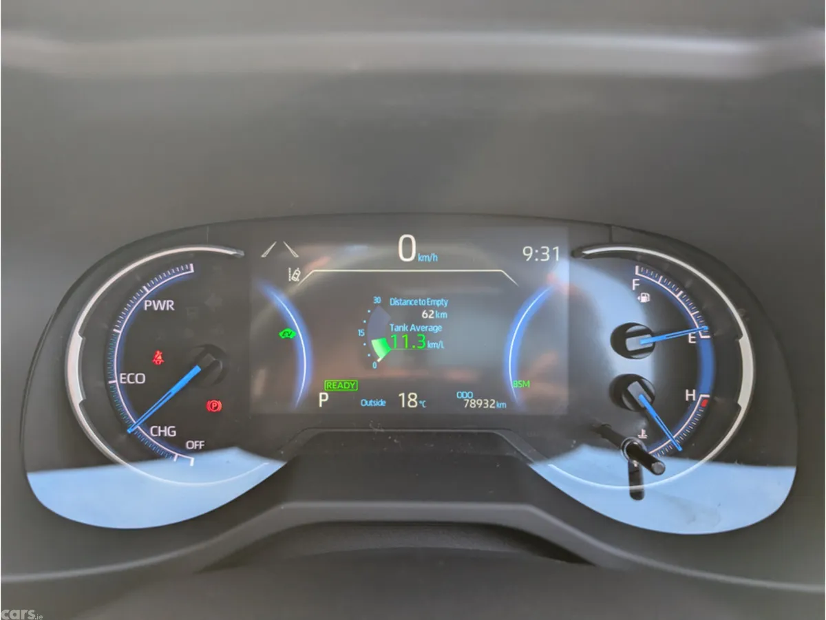 Toyota RAV4 SUV, Petrol Hybrid, 2021, Black