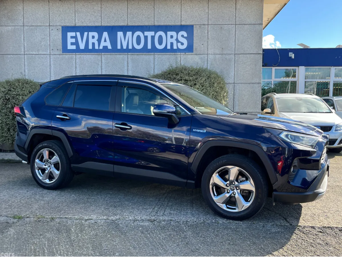 Toyota RAV4 SUV, Petrol Hybrid, 2019, Blue