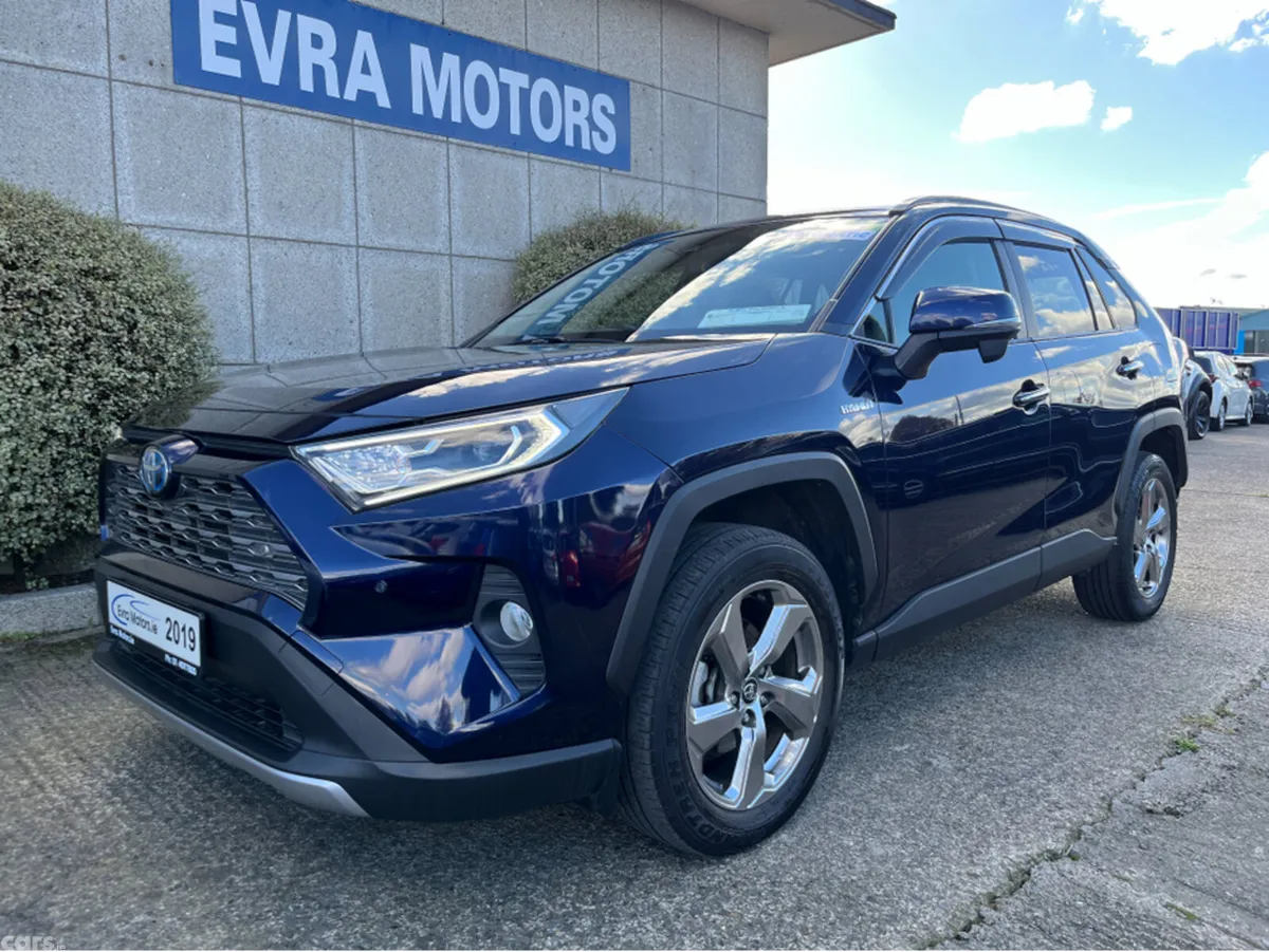 Toyota RAV4 SUV, Petrol Hybrid, 2019, Blue