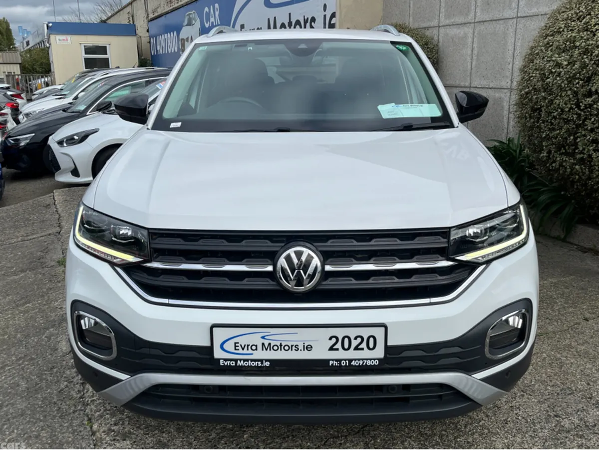 Volkswagen T-Cross SUV, Petrol, 2020, White