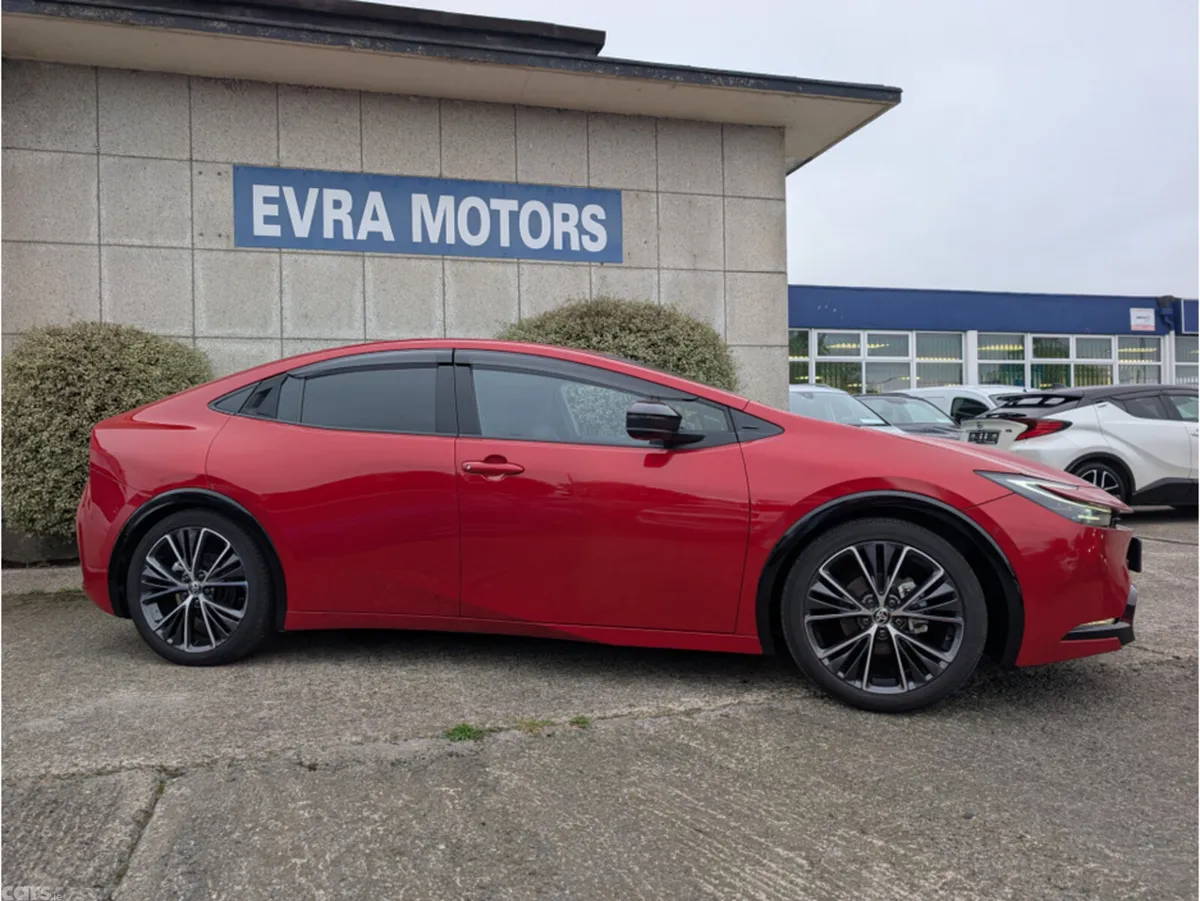 Toyota Prius Saloon, Petrol Hybrid, 2024, Red