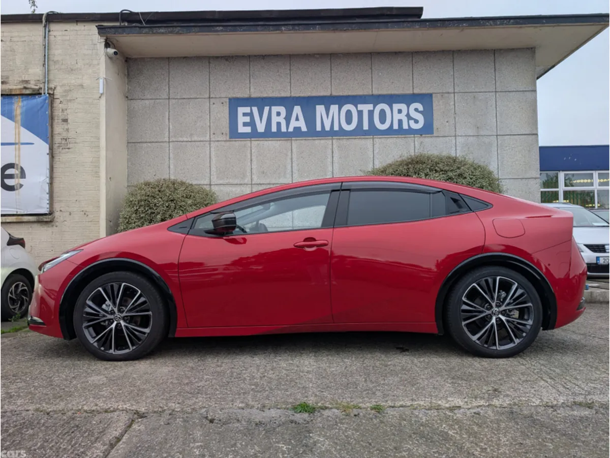 Toyota Prius Saloon, Petrol Hybrid, 2024, Red