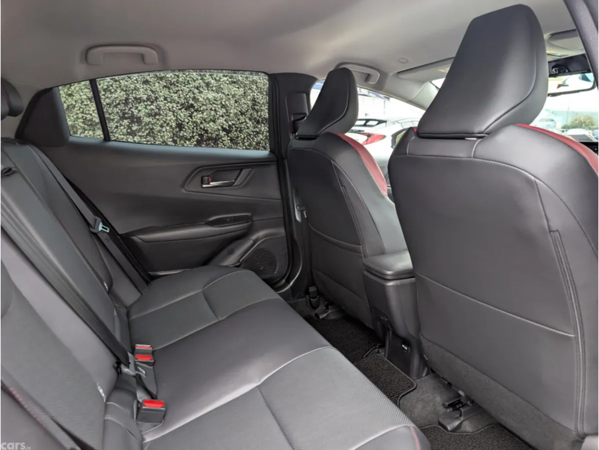 Toyota Prius Saloon, Petrol Hybrid, 2024, Red