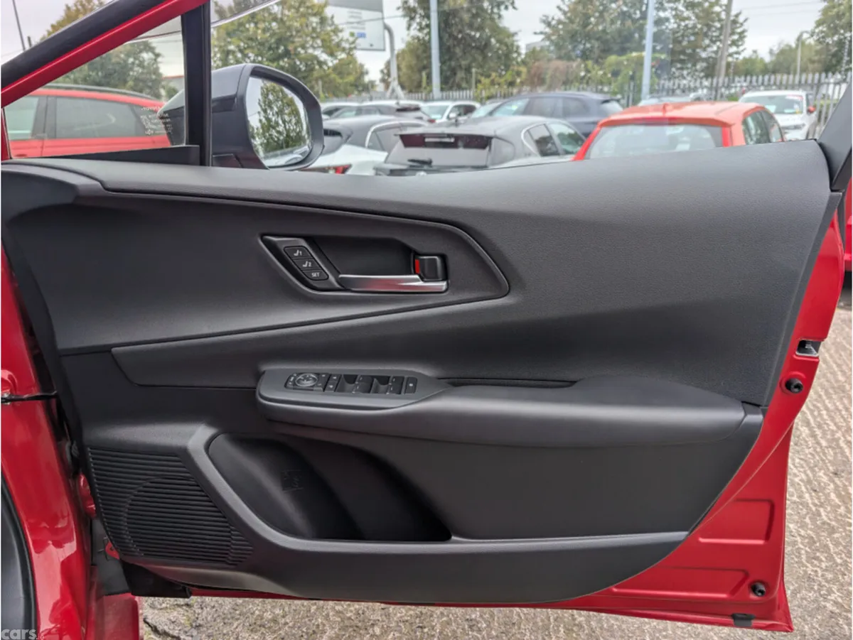 Toyota Prius Saloon, Petrol Hybrid, 2024, Red