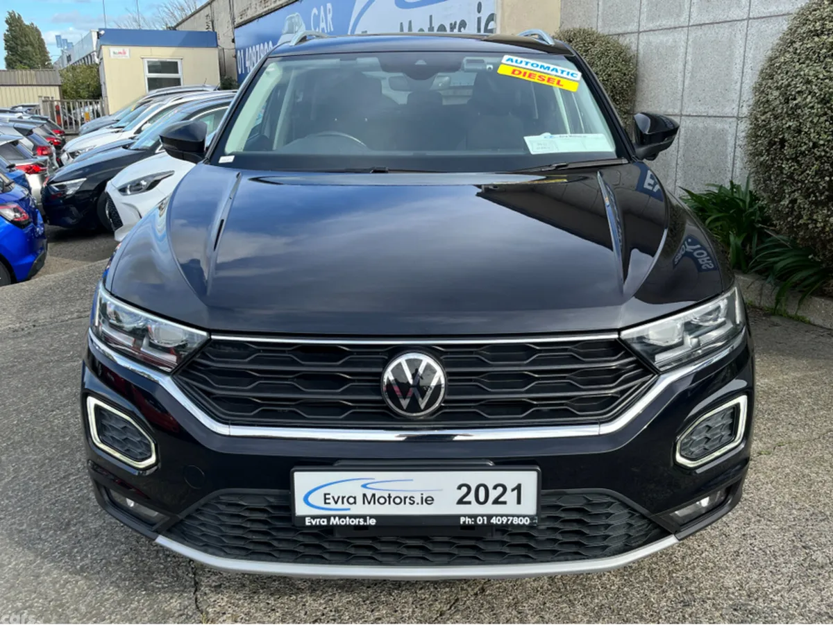 Volkswagen T-Roc SUV, Diesel, 2021, Black
