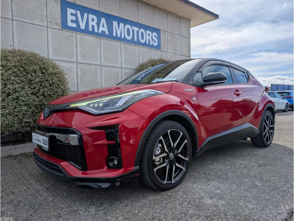 Toyota C-HR SUV, Petrol Hybrid, 2020, Red