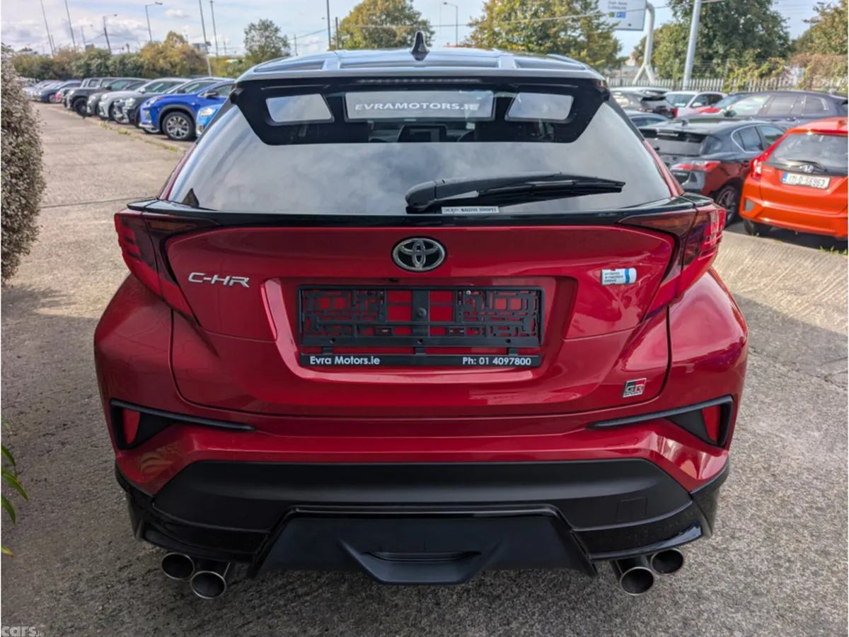 Toyota C-HR SUV, Petrol Hybrid, 2020, Red