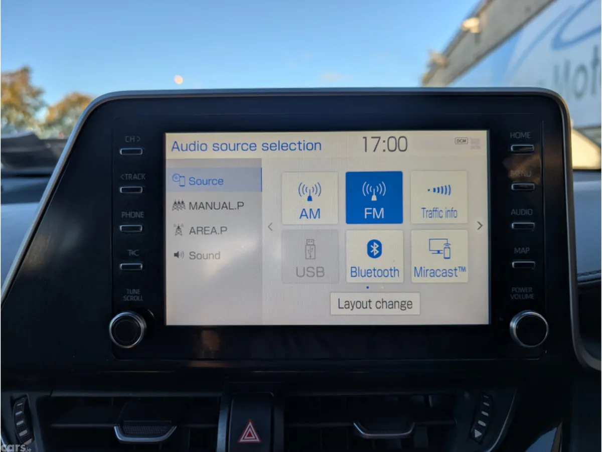 Toyota C-HR SUV, Petrol Hybrid, 2019, Red