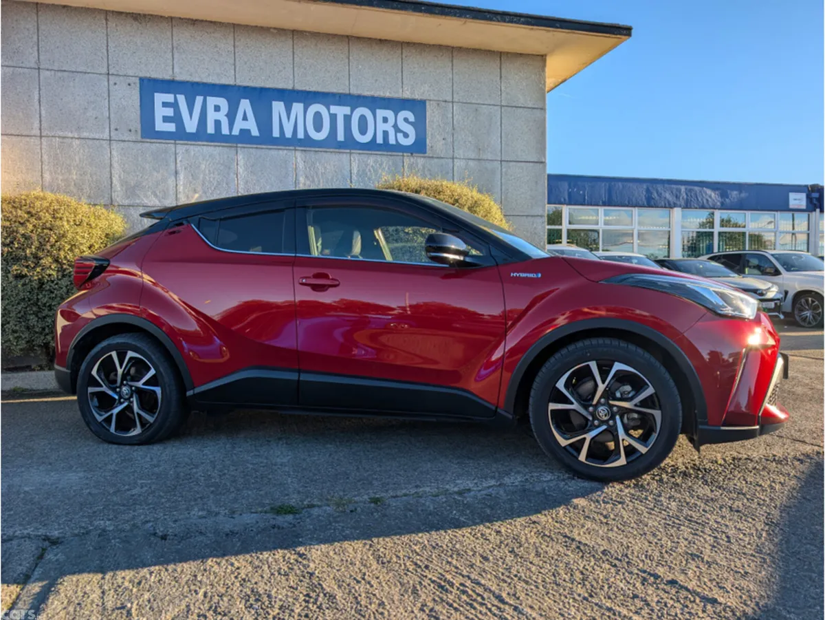 Toyota C-HR SUV, Petrol Hybrid, 2019, Red