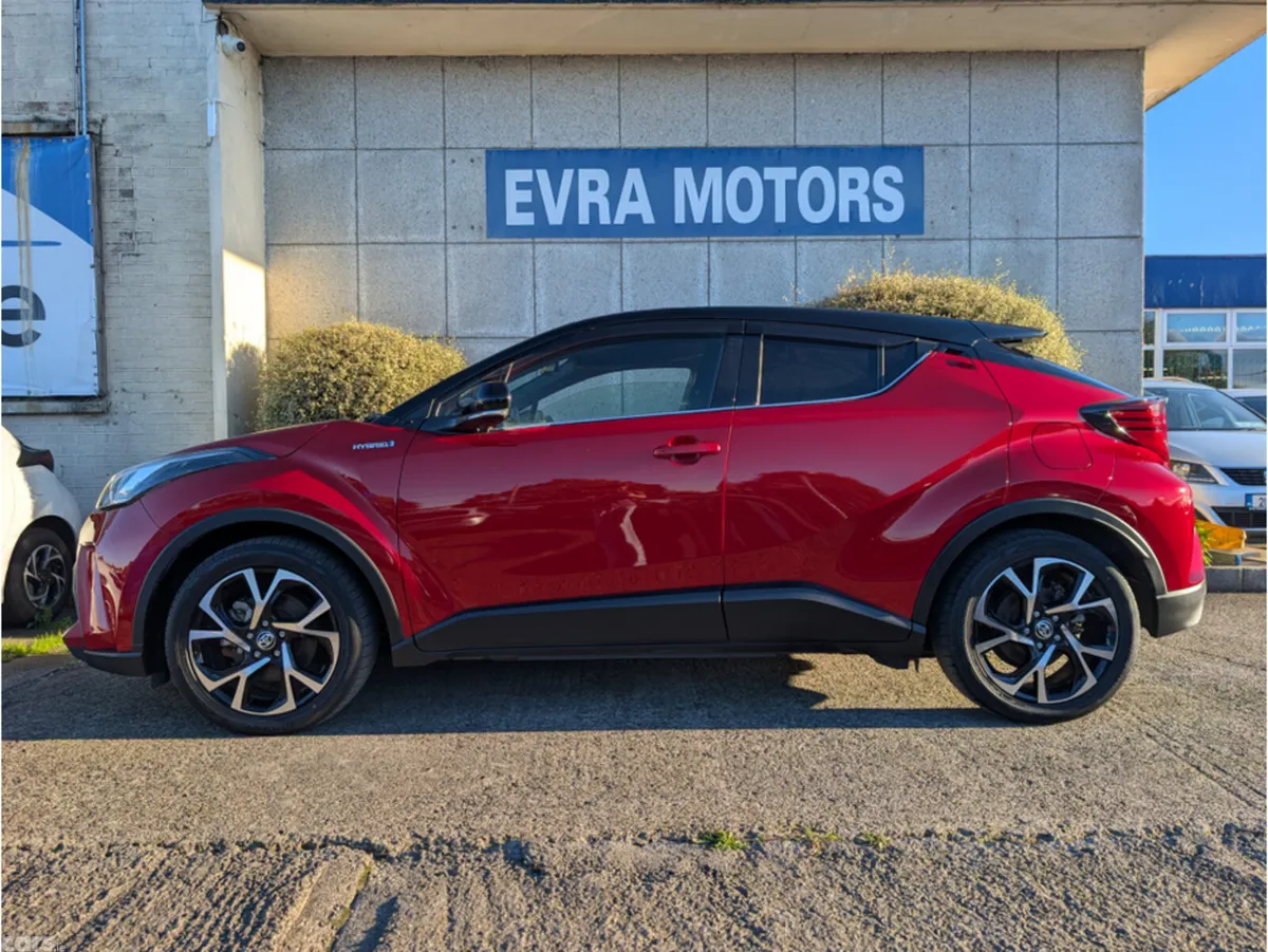 Toyota C-HR SUV, Petrol Hybrid, 2019, Red