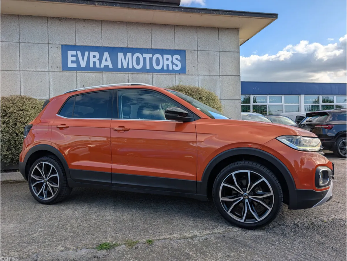 Volkswagen T-Cross Saloon, Petrol, 2021, Orange