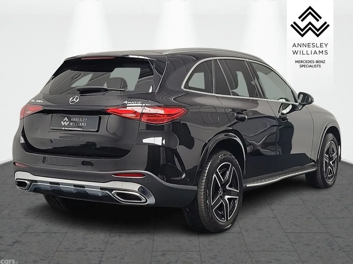 Mercedes-Benz GLC SUV, Petrol Plug-in Hybrid, 2026, Black