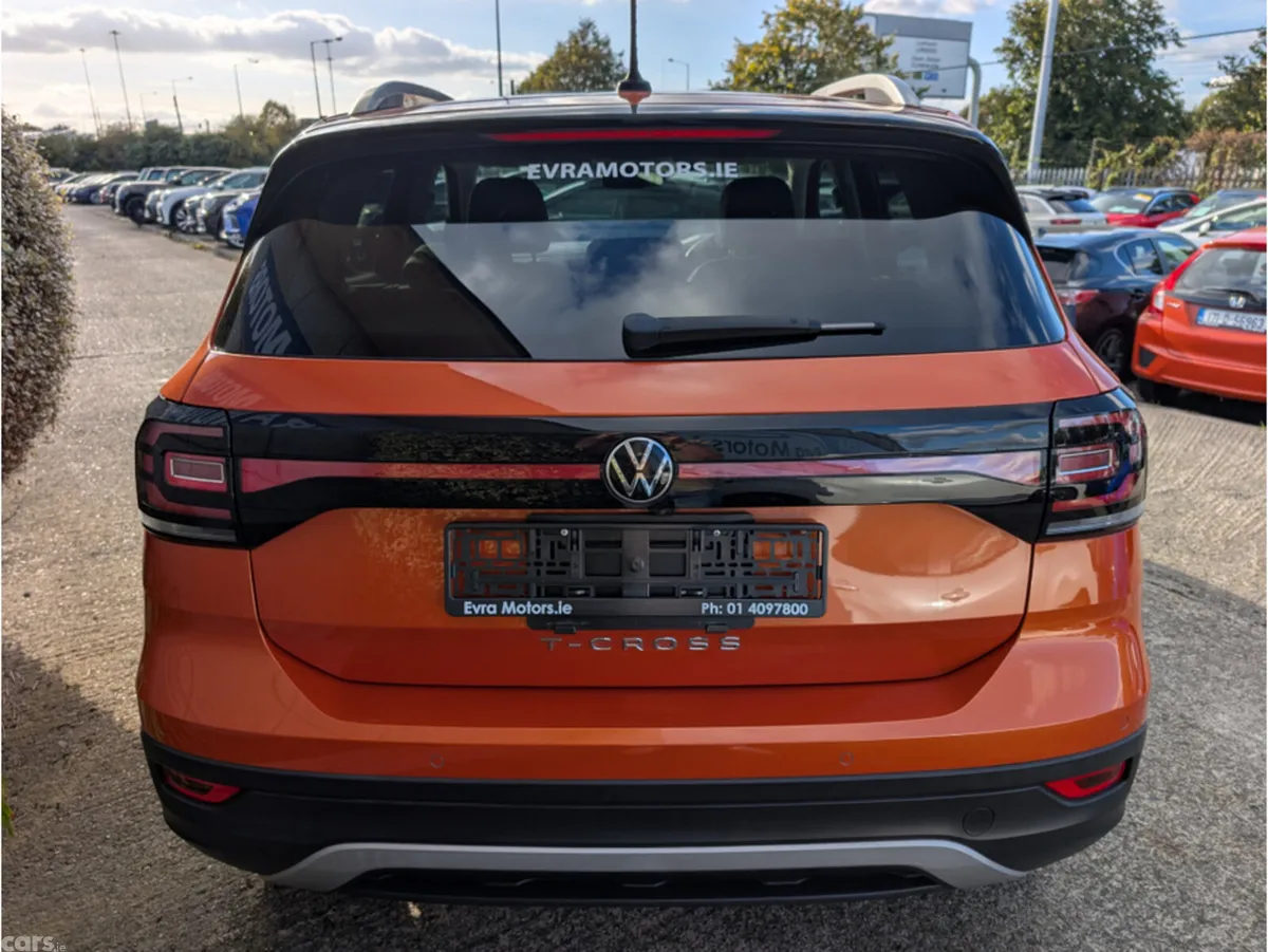 Volkswagen T-Cross Saloon, Petrol, 2021, Orange