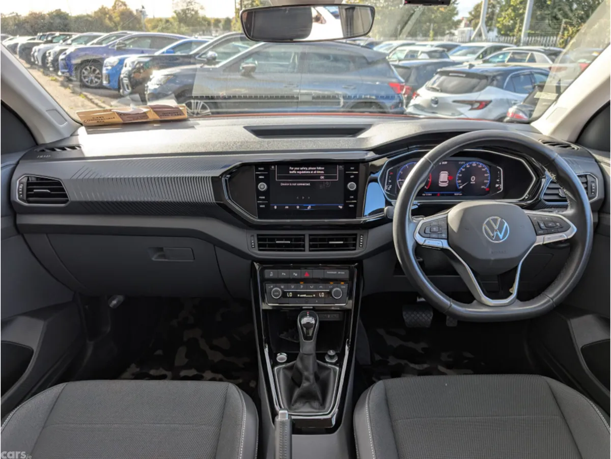 Volkswagen T-Cross Saloon, Petrol, 2021, Orange