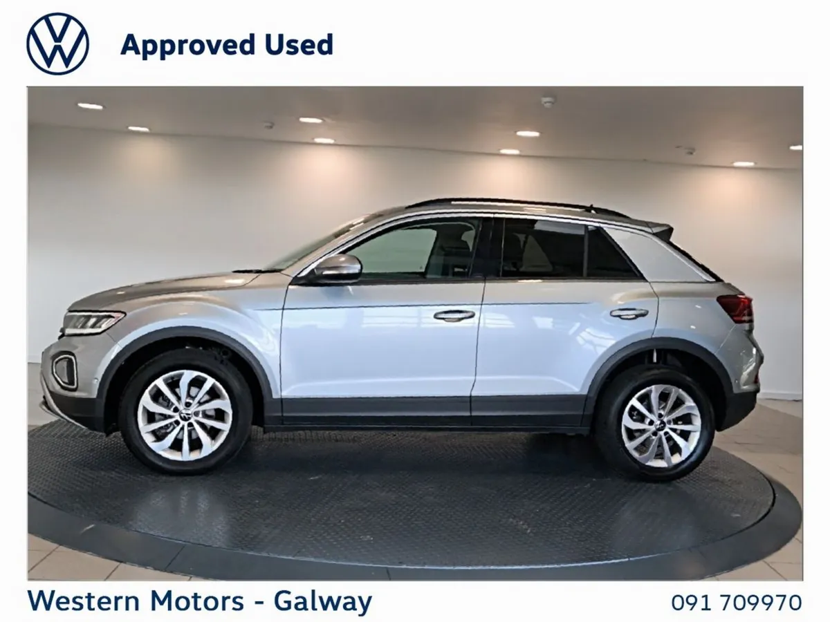 Volkswagen T-Roc SUV, Petrol, 2026, Silver