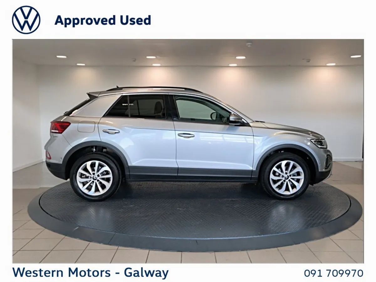 Volkswagen T-Roc SUV, Petrol, 2026, Silver